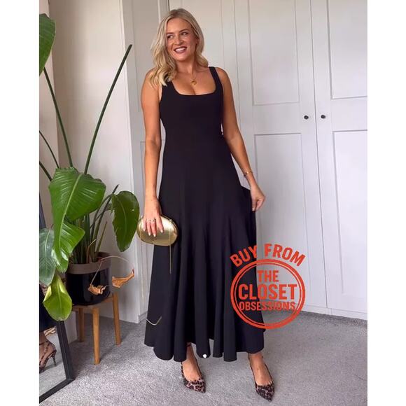 RARE!!! ZARA A-Line Midi Dress NWT - Picture 12 of 16